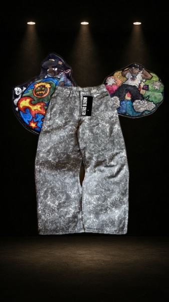 Imagen de Jeans Lavado Ácido Oversized